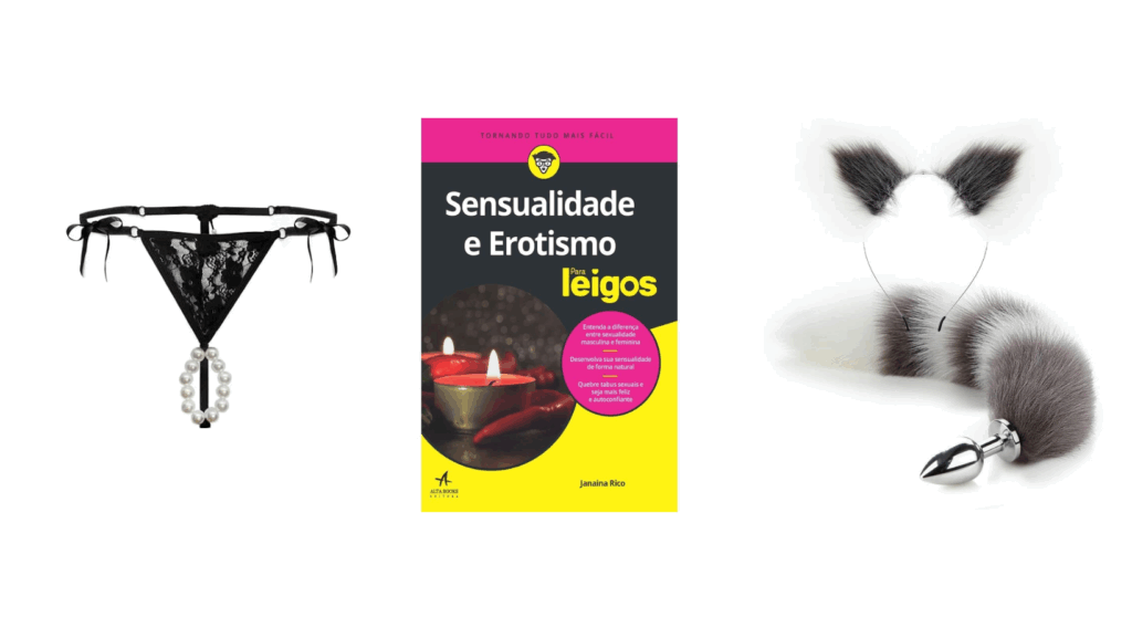 Ilustração de presentes engraçados e constrangedores